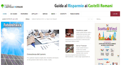 Desktop Screenshot of guidacastelliromani.it